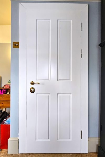 Panic room security doors.