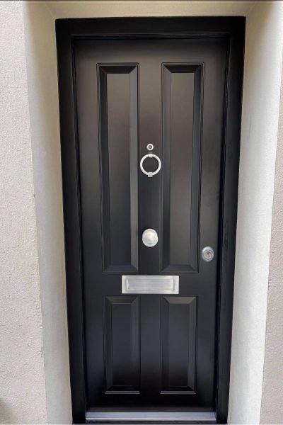 Steel core strong security doors installed in Hammersmith.