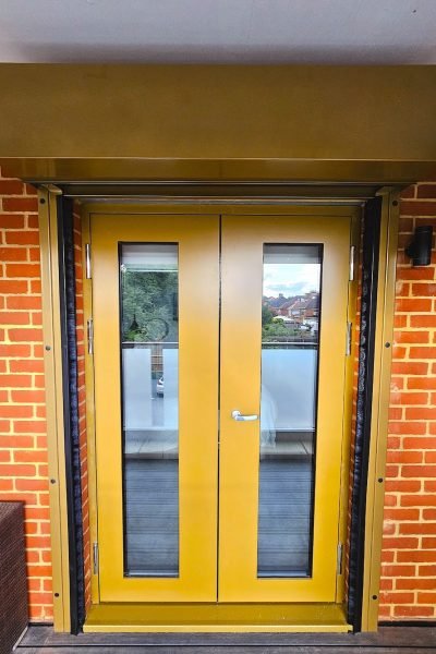 Bespoke and luxury security french doors.
