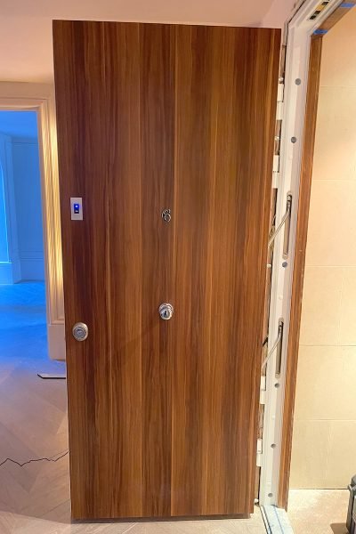 Motorised security door