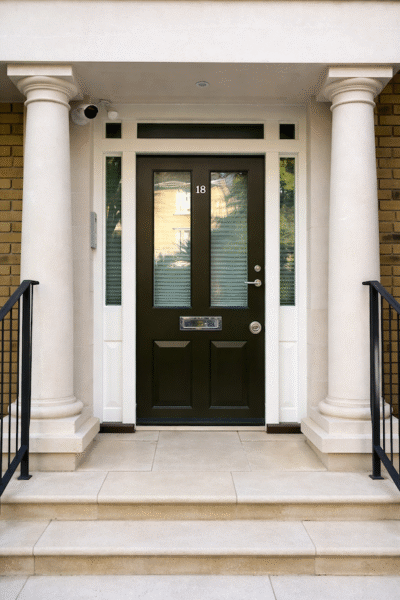 Replica front security door London